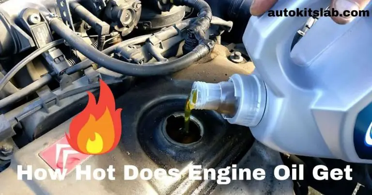 how hot does engine oil get