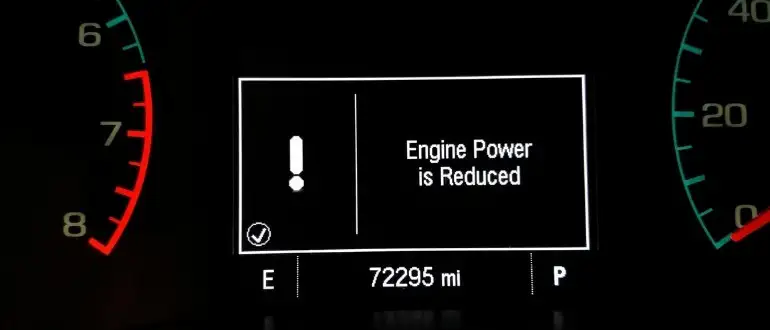 Can a bad battery cause reduced engine power