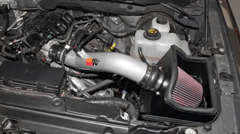 Air intake and exhaust