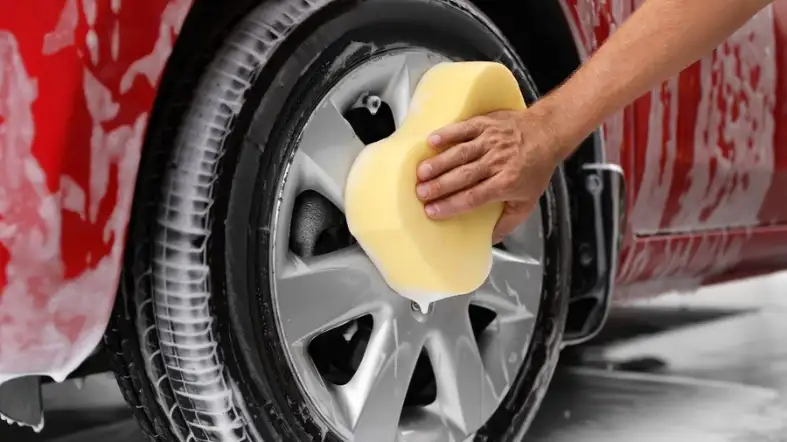 What's the point of keeping your tires clean if you don't