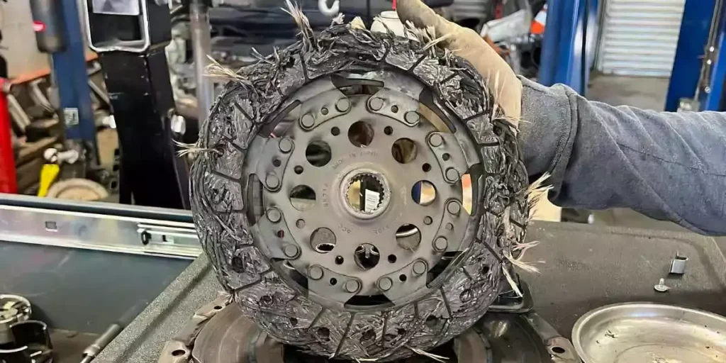 damage to the flywheel 